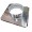 Stove pipe rosette, Stainless steel, Size Φ80 for flexible