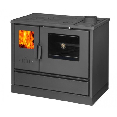 Wood burning cooker with cast iron top Balkan Energy 4020, 7.9kW - Balkan Energy