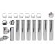 Flue kit for pellet stove, Stainless steel, Insulated, Ø100 (inner diameter), 8.7m