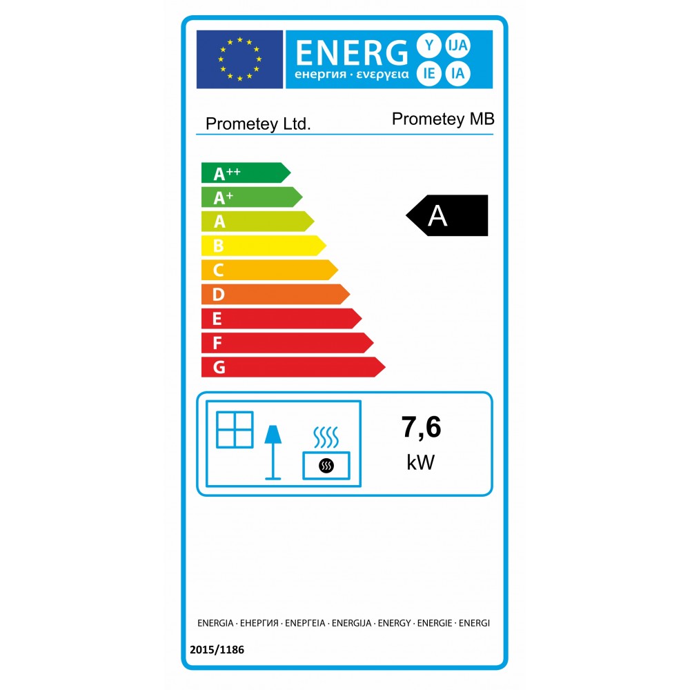 Wood burning stove Prometey “Metal top”, 8kW | Wood Cooker Stoves |  |