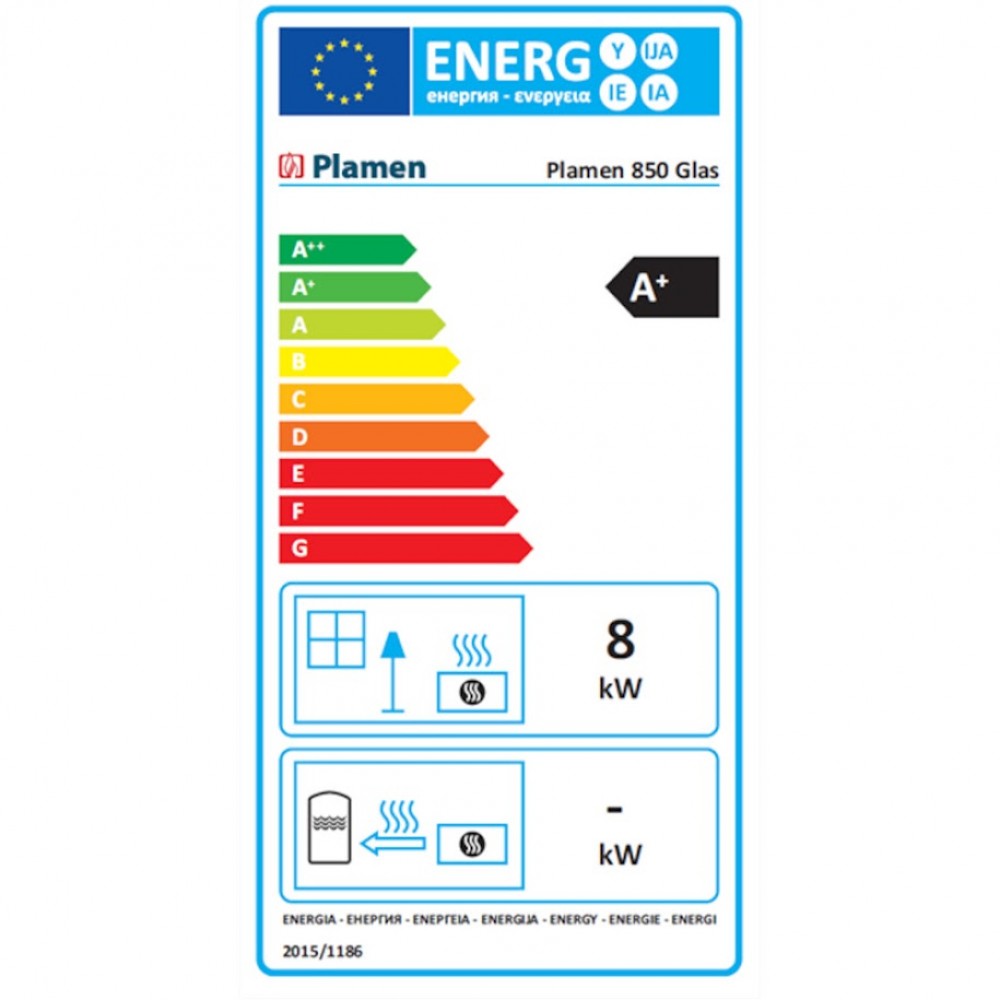 Wood burning cooker Plamen 850 Glas, 8kW | Wood Burning Stoves With Oven | Wood Burning Stoves |