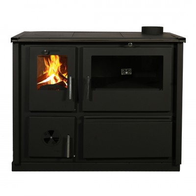 Wood burning cooker with back boiler Horvat Polar HTTE, 28 kW - Cookers With Back Boiler