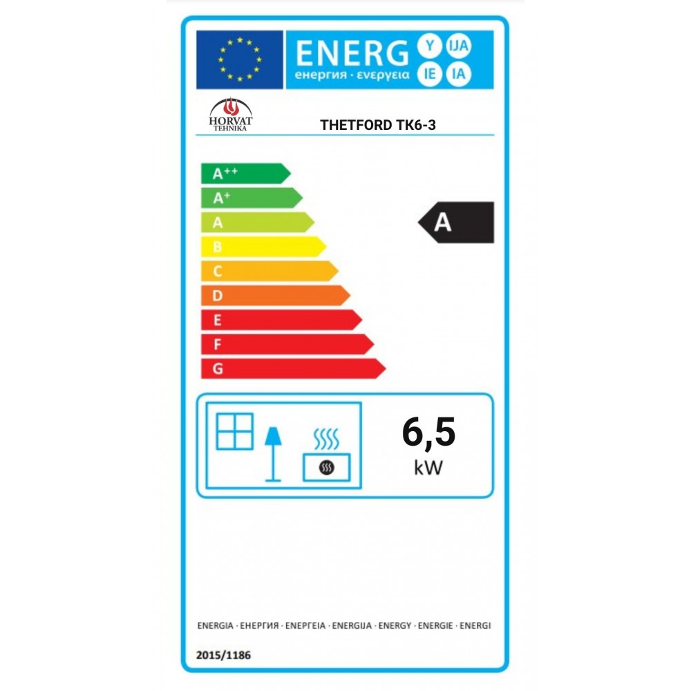 Wood burning stove Horvat Thetford TK6-3, 6.5 kW | Wood Burning Stoves | Stoves |