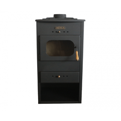 Wood burning stove Metalik Hit Cast iron with cast iron top, 8.6 kW - Special Offers
