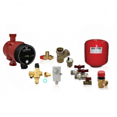 Hydraulic kit for closed type central heating system - Hydraulic Kits