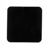 Wood Stove Hearth Pad, Black steel 2mm, Size 98x98cm
