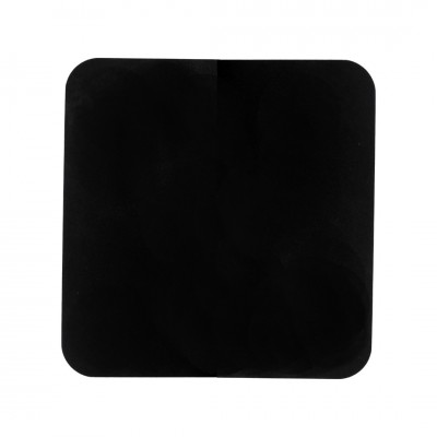Wood Stove Floor Plate, Black steel 2mm, Size 98x98cm - Stove Accessories
