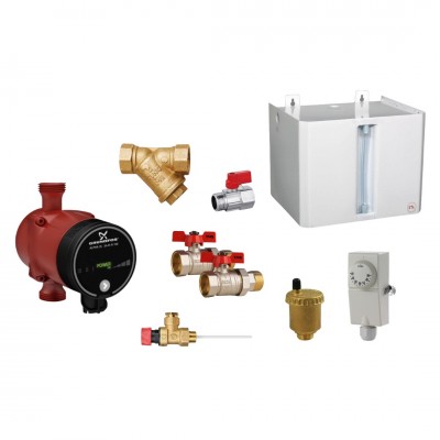 Hydraulic kit for open type central heating system - Hydraulic Kits