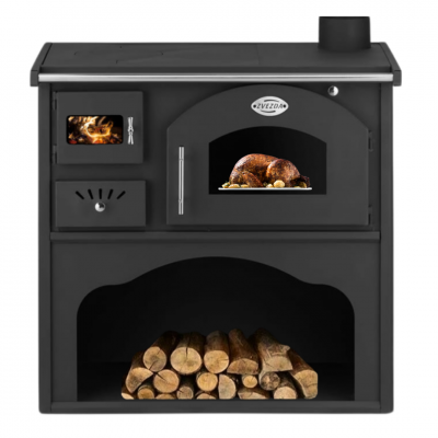 Wood cooker stove Zvezda Classic GFS, 5.9kW - Wood Cooker Stoves