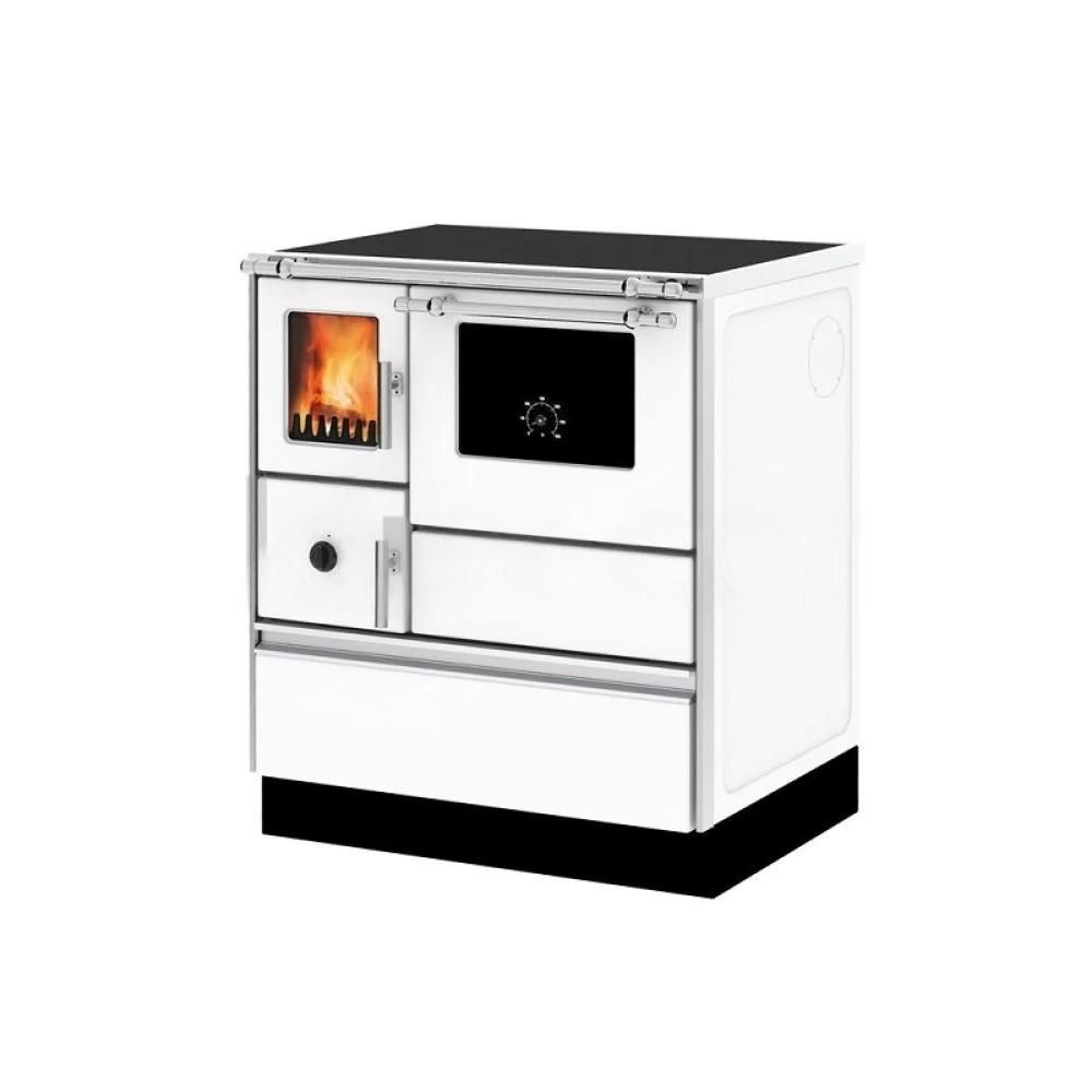 Wood cooker stove Alfa Plam Dominant 70 White, 6.3kW | Wood Cooker Stoves |  |