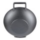 Cast iron wok pan, Ф36 | Flat cast iron pan | Cast iron pan |