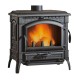 Italian cast iron wood burning stove with oven La Nordica Isotta EVO, 11.9kW | Italian wood burning stoves and fireplaces |  |