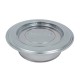 Stove pipe rosette, Diameter 130mm-200mm, Zinc | Stove pipe rosettes | Chimney |