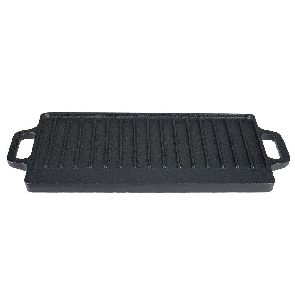 Double-sided cast iron grill plate, 46x26 cm | Cast iron plate |  |