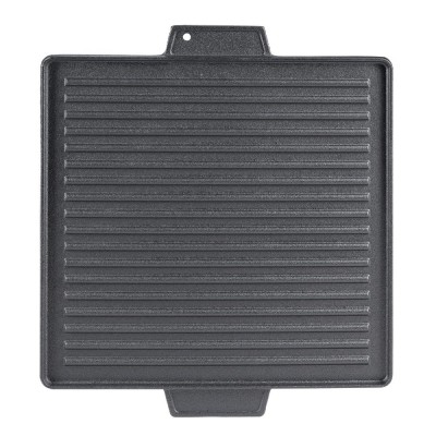 Double-sided cast iron grill plate, 38x38 cm - Product Comparison