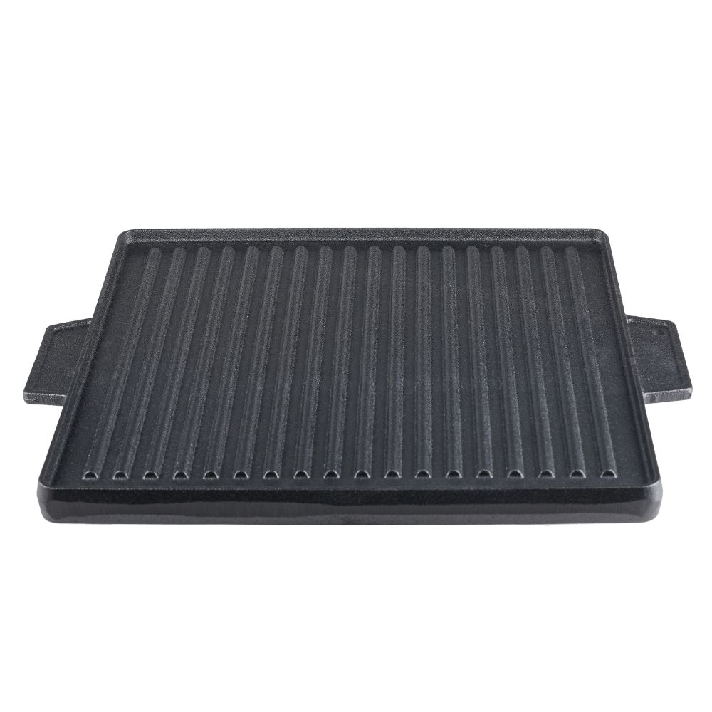 Double-sided cast iron grill plate, 38x38 cm | Cast iron plate |  |
