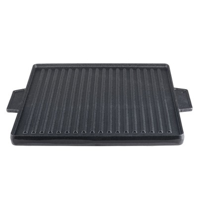Double-sided cast iron grill plate, 38x38 cm - Product Comparison