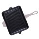 Enameled Cast iron grill pan Hosse, Ivory, 26x32cm | Cast iron grill pan | Cast iron pan |