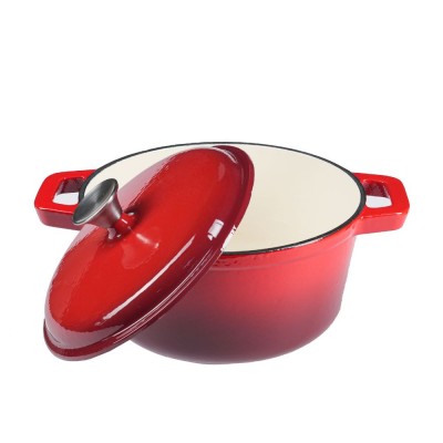 Enameled cast iron pot, Red, Ф24 - Product Comparison