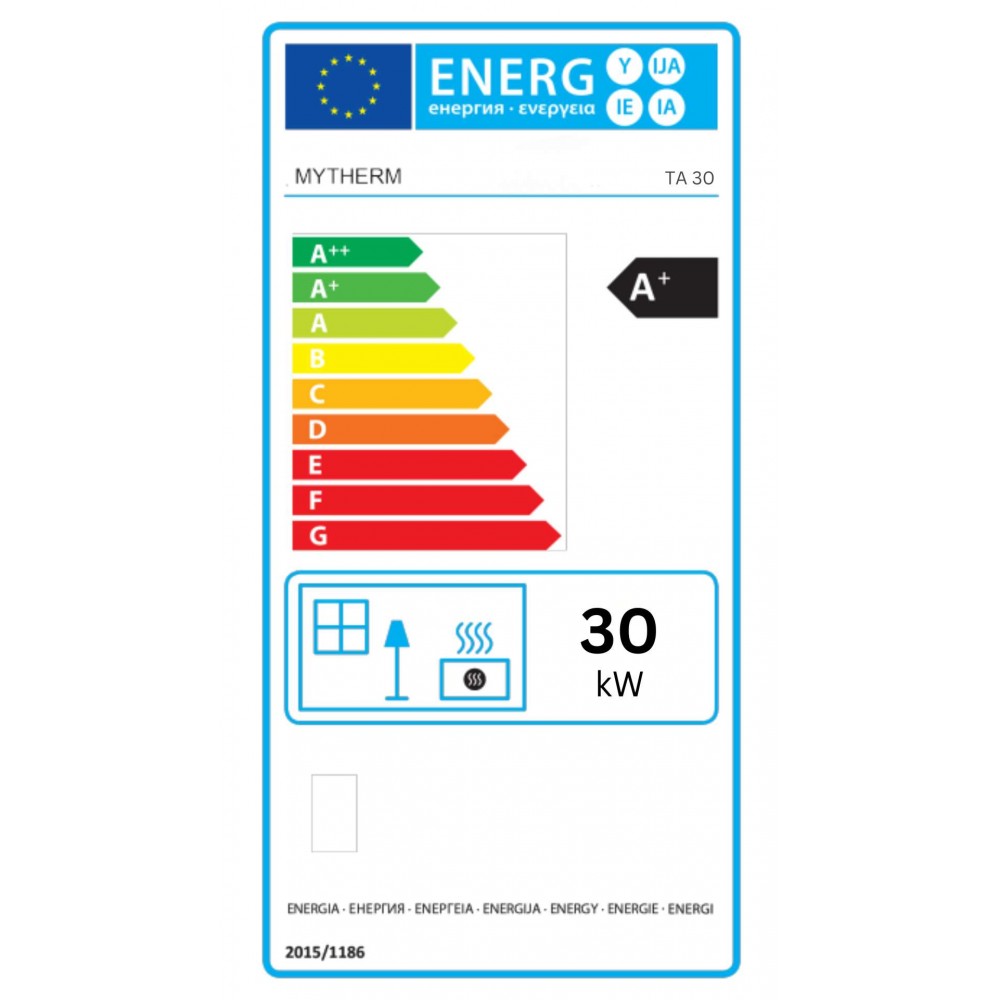 Pellet stove Mytherm Angela TA 30 grey, 30kW | Pellet Stoves Pellet stove Mytherm Angela TA 30 grey, 30kW | Pellet Stoves |  |