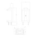 Gas fireplace Velmora Fire GAS STANDING PANORAMA, 3.9kW - 6.0kW | Gas fireplaces |  |