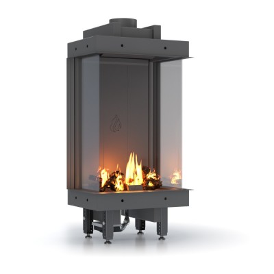 Gas fireplace Velmora Fire GAS STANDING PANORAMA, 3.9kW - 6.0kW - Gas fireplaces