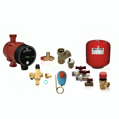 Hydraulic kit for closed type central heating system - Central Heating