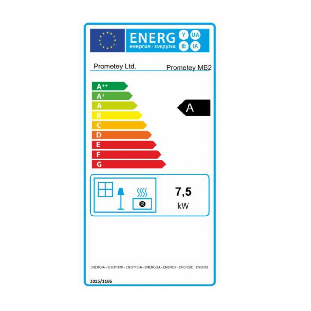 Wood burning stove Prometey “Metal top 2”, 7.5kW | Wood Cooker Stoves |  |