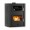 Wood burning stove with back boiler and oven Velmora Fire ATS HYDRO ΜΑSΙΝΑ 90-30 black, 35kW