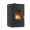 Wood burning stove with back boiler Velmora Fire ATS HYDRO black, 25kW