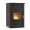 Wood burning stove with back boiler Velmora Fire ATS HYDRO black, 33kW