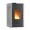 Wood burning stove with back boiler Velmora Fire ATS HYDRO grey, 25kW