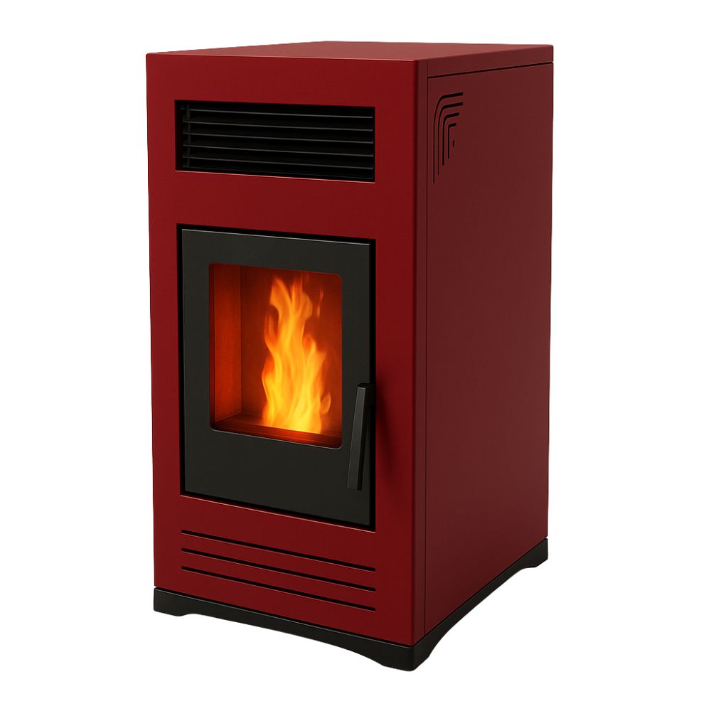Pellet stove Mytherm Angela TA 10 PRO red, 10kW | Pellet Stoves |  |