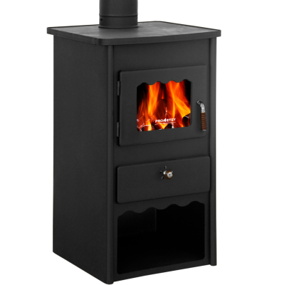 Wood burning stove Prometey “Metal top 2”, 8kW - Prometey
