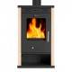 Wood burning stove Prometey EKO 3 Ivory, 8.5 kW | Wood Cooker Stoves |  |