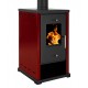 Wood burning stove Prometey EKO Mini Bordeaux, 6.4 kW | Wood Cooker Stoves |  |