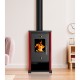 Wood burning stove Prometey EKO Mini Bordeaux, 6.4 kW | Wood Cooker Stoves |  |