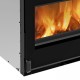 Italian cast iron wood burning fireplace La Nordica 80 crystal Evo 2.0 ventilato, 7.4kW | Italian wood burning stoves and fireplaces |  |