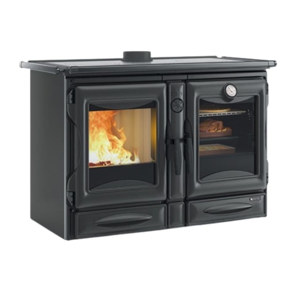 Italian wood cooker stove La Nordica Alaska, 12.0kW | Italian wood burning stoves and fireplaces |  |