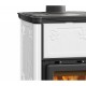 Italian wood burning stove with oven La Nordica Emiliana white, 6.5kW | Italian wood burning stoves and fireplaces |  |