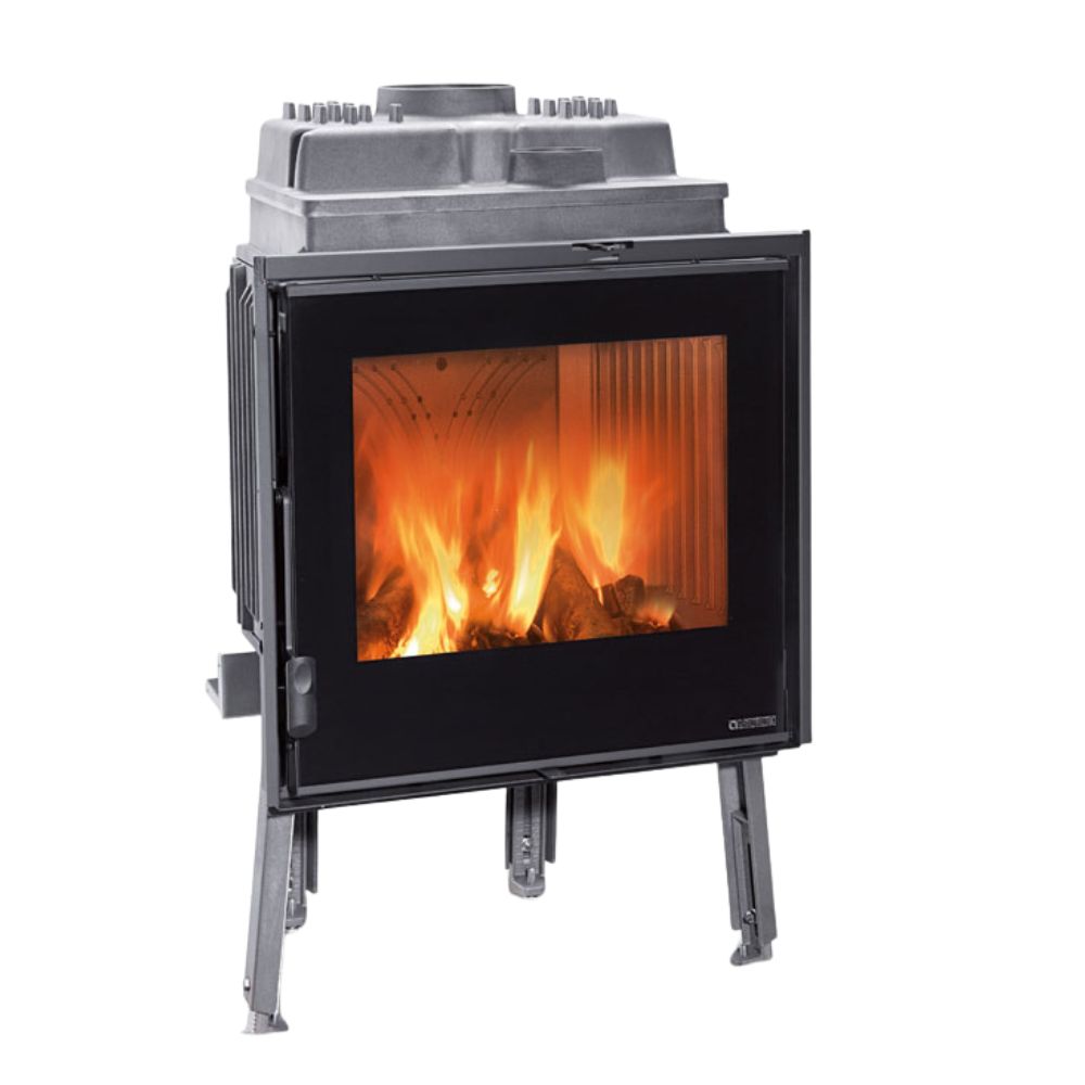 Italian cast iron wood burning fireplace La Nordica Focolare 60 piano Evo, 8.5kW | Italian wood burning stoves and fireplaces |  |