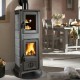 Italian wood burning stove with oven La Nordica Gemma Forno 5.0 natural stone, 7.3kW | Italian wood burning stoves and fireplaces |  |