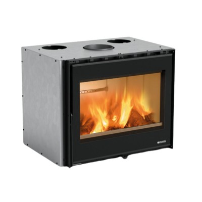 Italian cast iron wood burning fireplace La Nordica Inserto 70 Wide, 7.5kW - Italian wood burning stoves and fireplaces