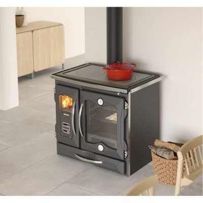 Italian wood cooker stove La Nordica Suprema 4.0, 5.7kW - La Nordica