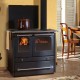 Italian wood cooker stove with back boiler La Nordica TermoSovrana D.S.A., 13.5kW | Italian wood burning stoves and fireplaces |  |