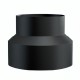 Flue adaptor MK NERO, Steel, Black, Ø120-130 | Stove pipes | Chimney |