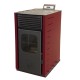 Pellet stove Mytherm Angela TA 20 red, 20kW | Pellet stove Mytherm Angela TA 20 red, 20kW |  |  |