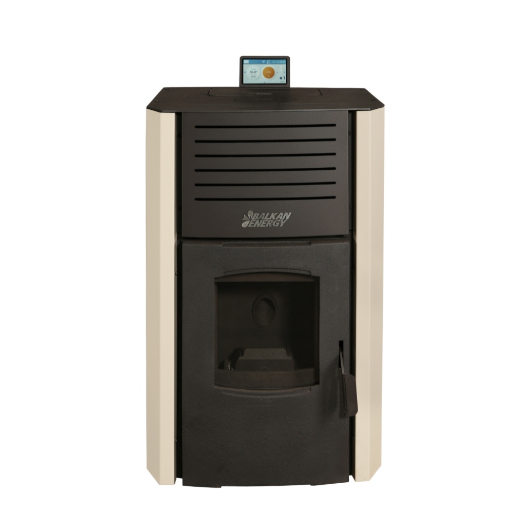 Pellet stove with back boiler Balkan Energy Beatrice, 20kW | Pellet Stoves With Back Boiler | Pellet Stoves |