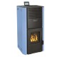 Pellet stove with back boiler Balkan Energy Sofia Blue, 25kW | Pellet Stoves With Back Boiler | Pellet Stoves |