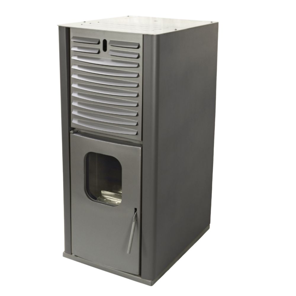Pellet stove with back boiler Mytherm IOLI TSA 18 grey, with fan, 18kW | Pellet Stoves Pellet stove with back boiler Mytherm IOLI TSA 18 grey, with fan, 18kW | Pellet Stoves |  |